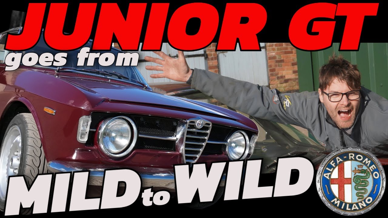 Alfa Romeo Junior GT gets the full restomod treatment to get nearly double the horsepower!