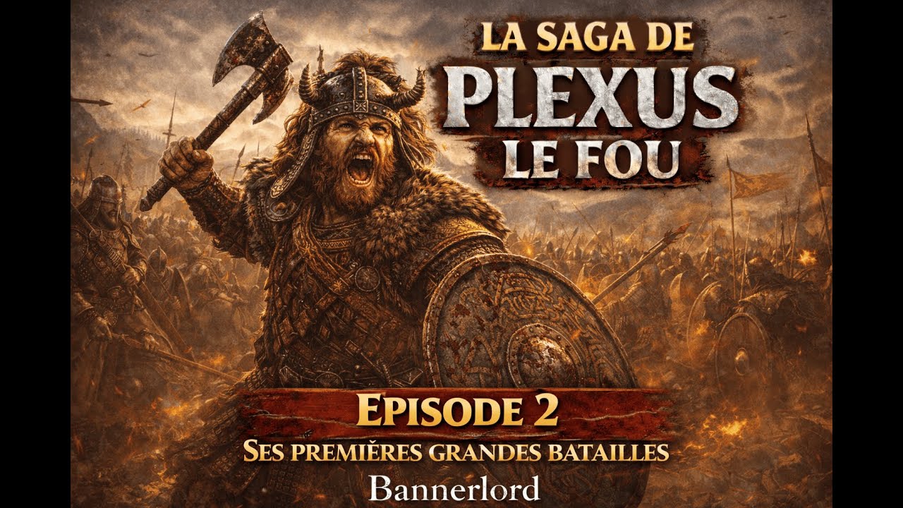 Bannerlord - La saga de Plexus le fou - Episode 2 - Le mercenaire participe à de grandes batailles !