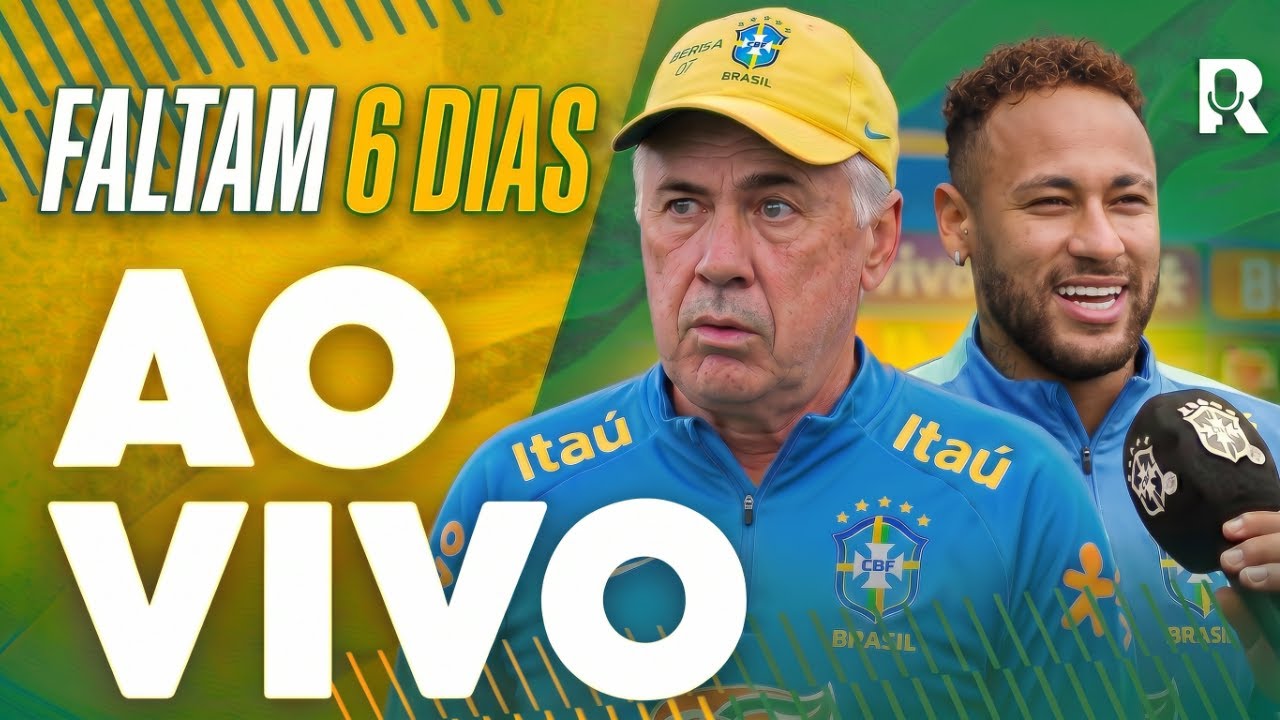 DIRETO DOS EUA! TREINO DA SELE&Ccedil;&Atilde;O BRASILEIRA COM IMAGENS AO VIVO PARA A COPA DO MUNDO 2026