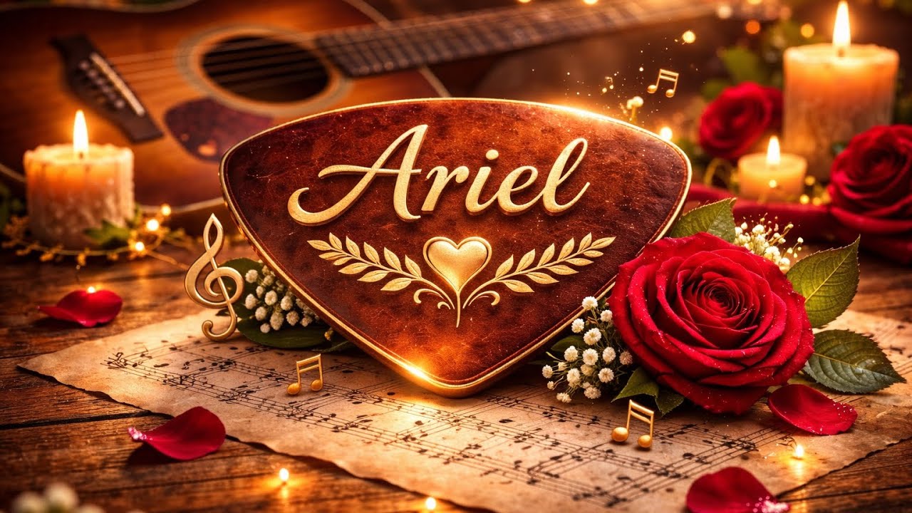 Ariel | Seu Nome em Canção 🌹