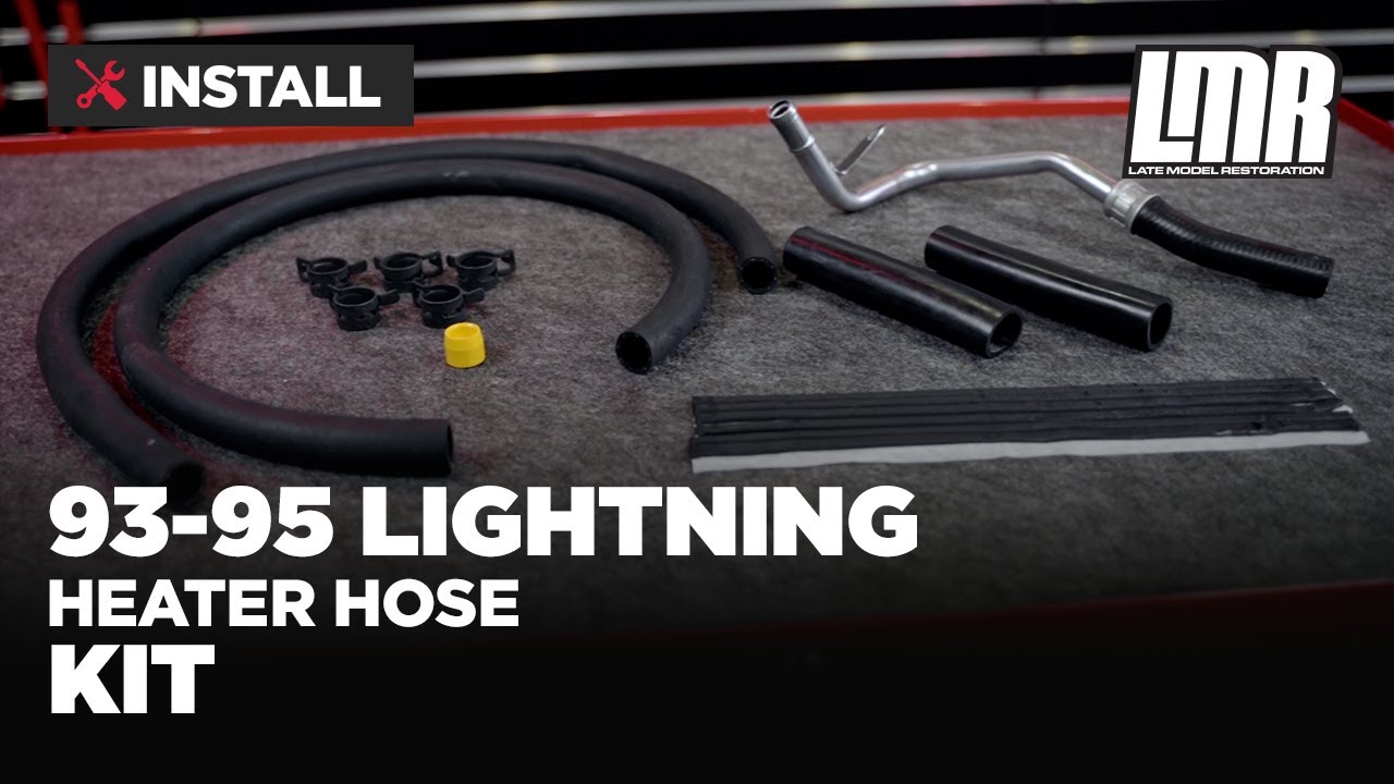 How To Install SVT F-150 Lightning Heater Hose Kit (93-95)