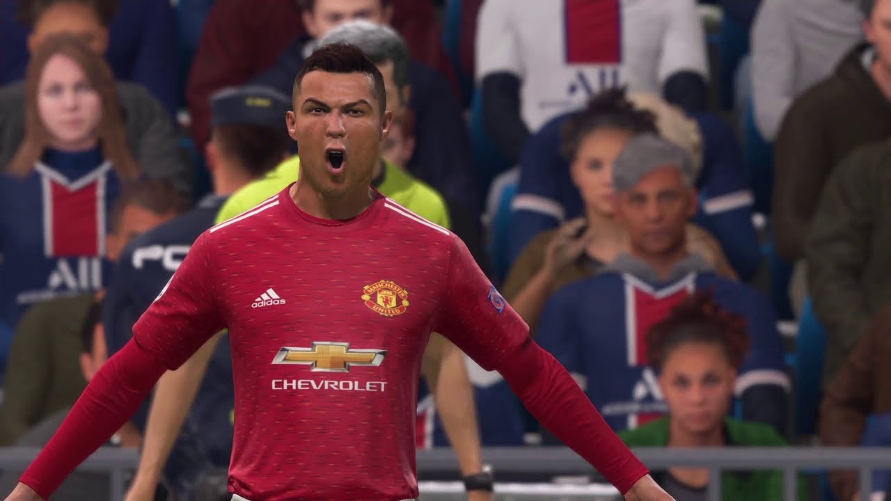 FIFA 21 - Manchester United vs Paris Saint Germany | Gameplay PS4 Fat [1080p60fps] #5