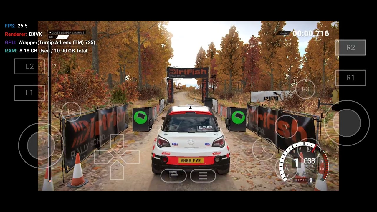 Dirt 4 - winlator vanilla 2.8.2 | 8+gen1