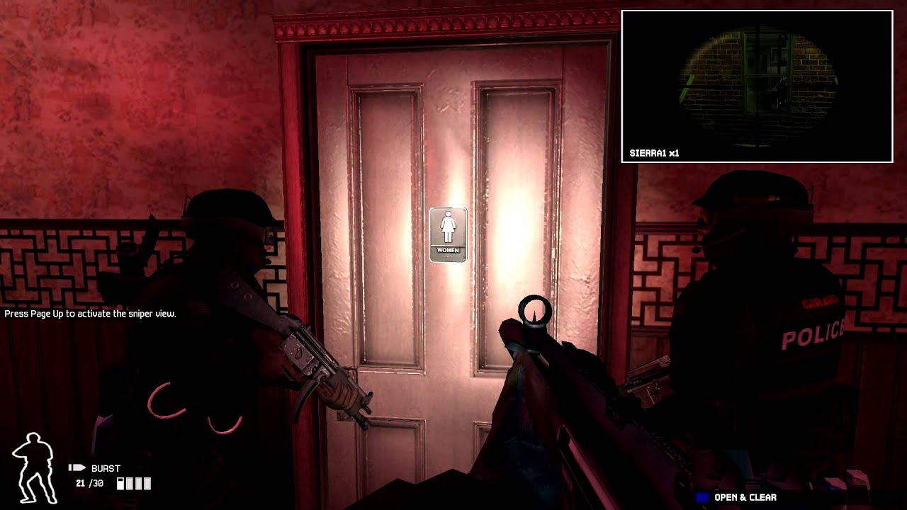 SWAT 4: Mission 1: Food Wall Restaurant
