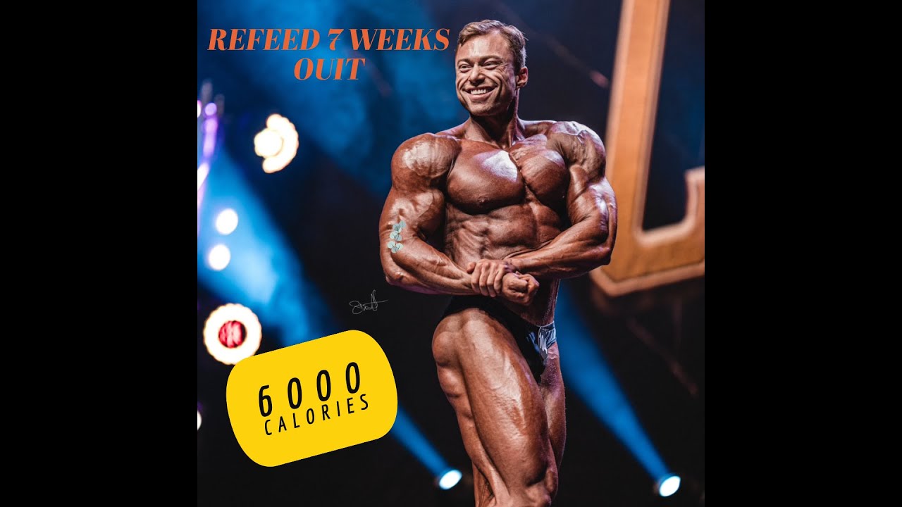 Refeed 7 weeks out from PRO DEBUT - 6000 Calories