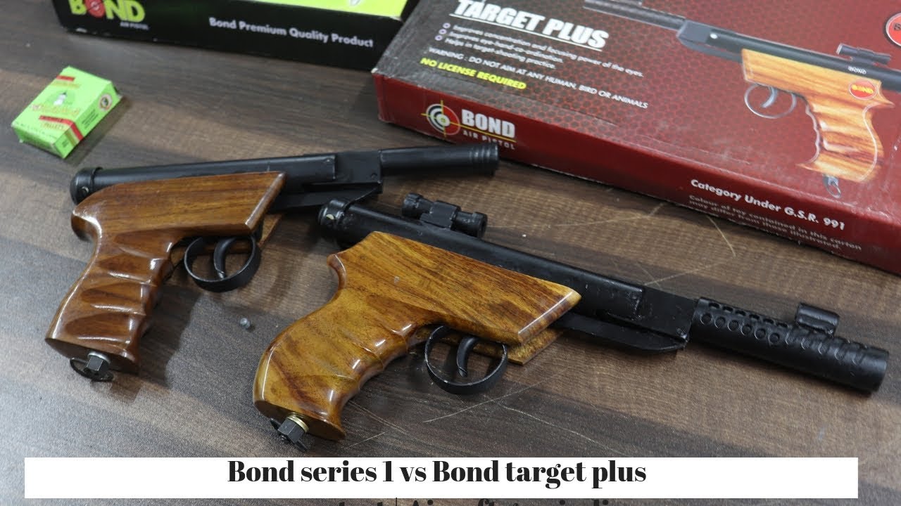 Bond series 1 vs Bond target plus power test | Airsoft gun india