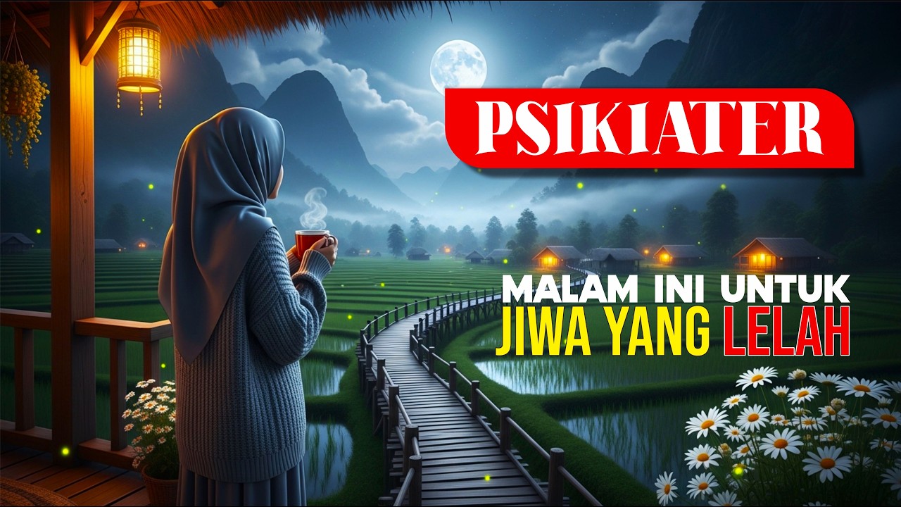 PSIKIATER MENTAL -  untuk kalian yang lelah | RENUNGAN MALAM | Muhasabah Diri Penenang Jiwa