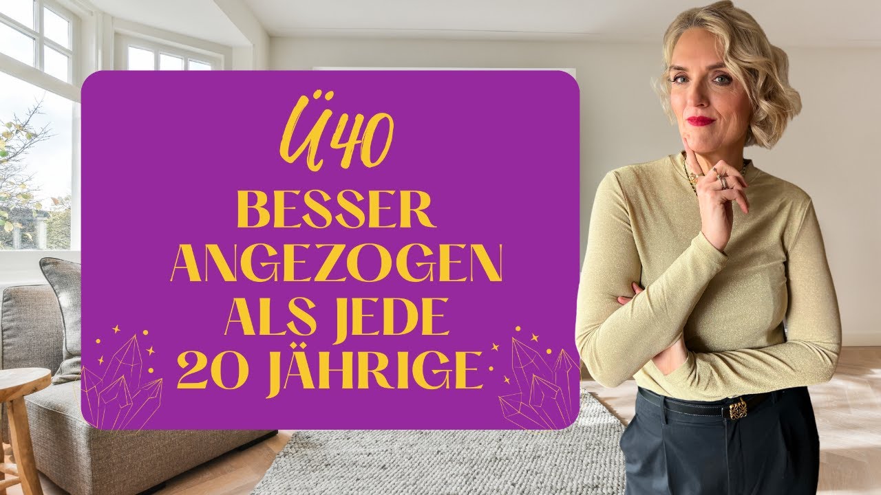 Warum Mode ab 40 besser ist als je zuvor