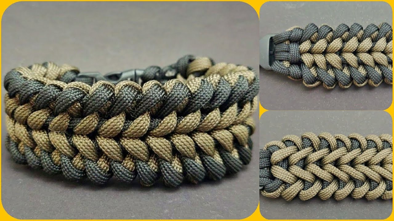 Avcı Paracord Bileklik ( Hunter Paracord Bracelet )