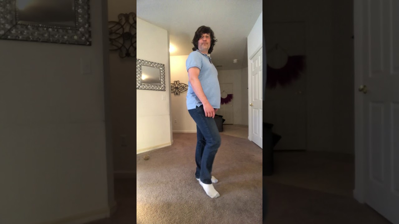 Carolina Shag rolling footwork