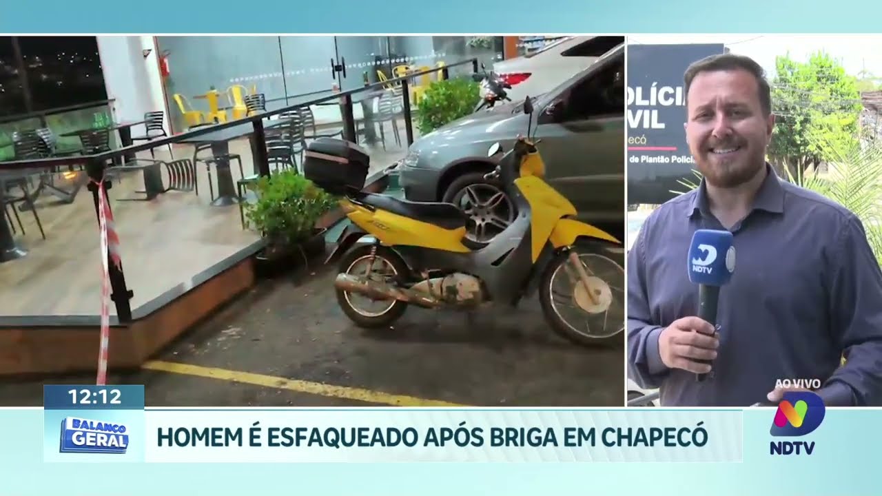 Brigas terminam em tentativa de homicídio em Chapecó