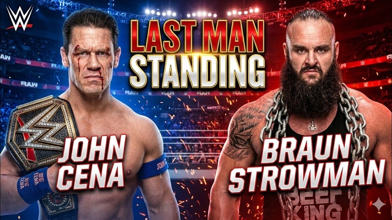 John Cena vs Braun Strowman – Last Man Standing Gets Brutal ☠️ | WWE 2K22