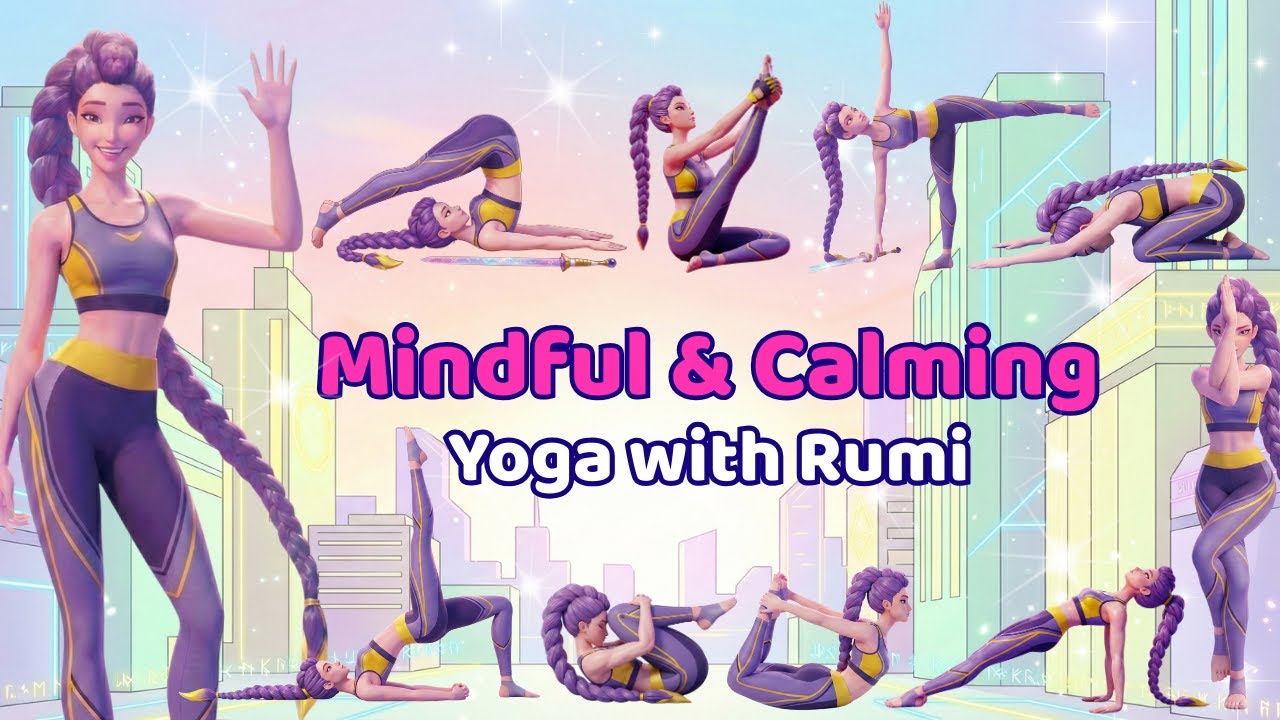 Mindful Yoga with Rumi | KPop Demon Hunters | Yoga for Children