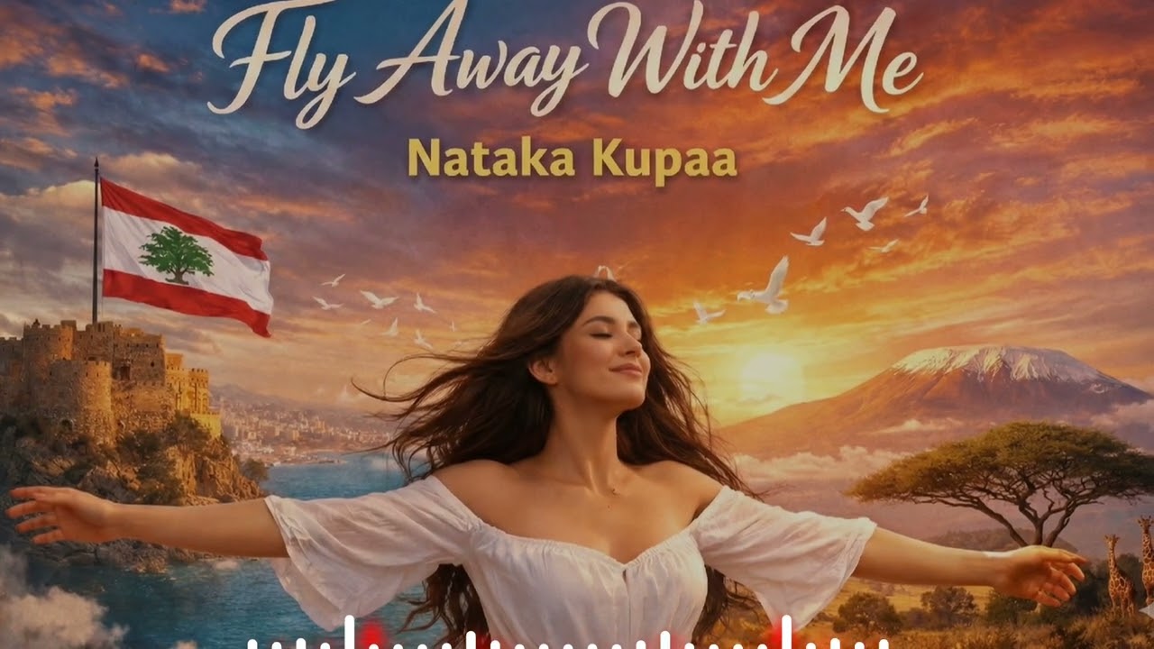 Fly Away With Me | بدي أطير | Nataka Kupaa. Swahili x Arabic (Lebanese) AI Song
