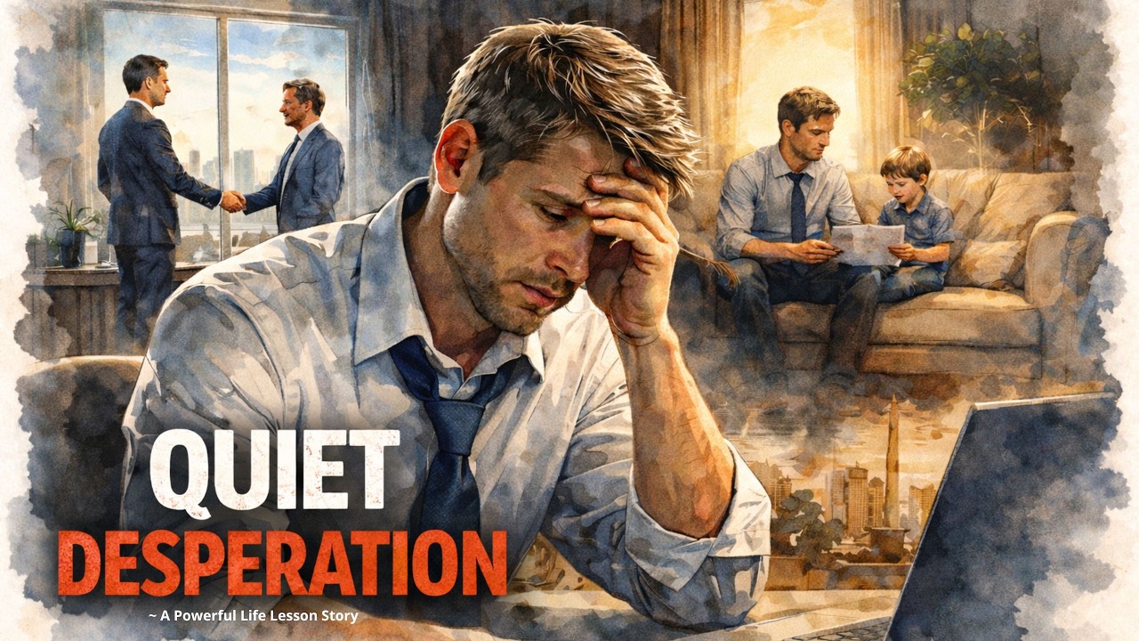 He Looked Successful, But Lived in Quiet Desperation | By Emotional Mastery  Stories