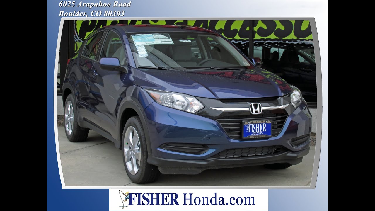2016 Honda HR-V LX Vehicle Walkaround | Fisher Honda | Boulder, CO