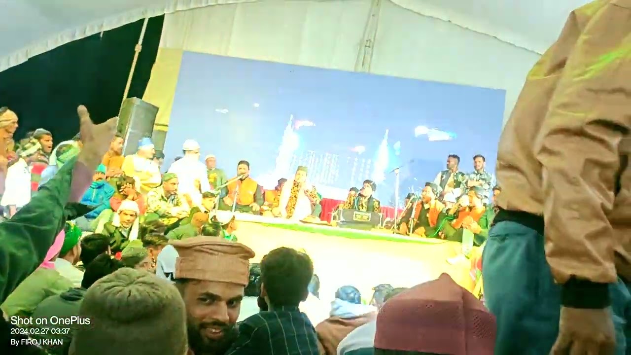 Hazrat Khwaja Pardesi wali Baba uras 2024 zeeshan faizan sabri qawwali pichhore Gwalior mp
