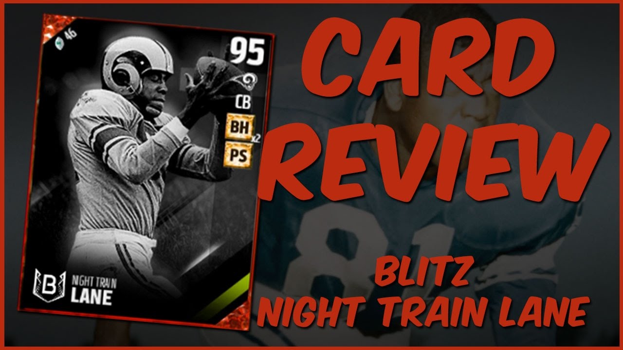 MUT 17 Card Review | Blitz Night Train Lane Gameplay + Card Review