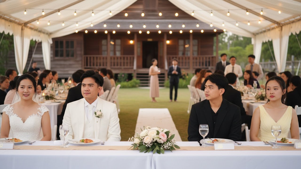Lee and Tu Sam held a small wedding, with James and Tu Diep attending with sincere hearts.