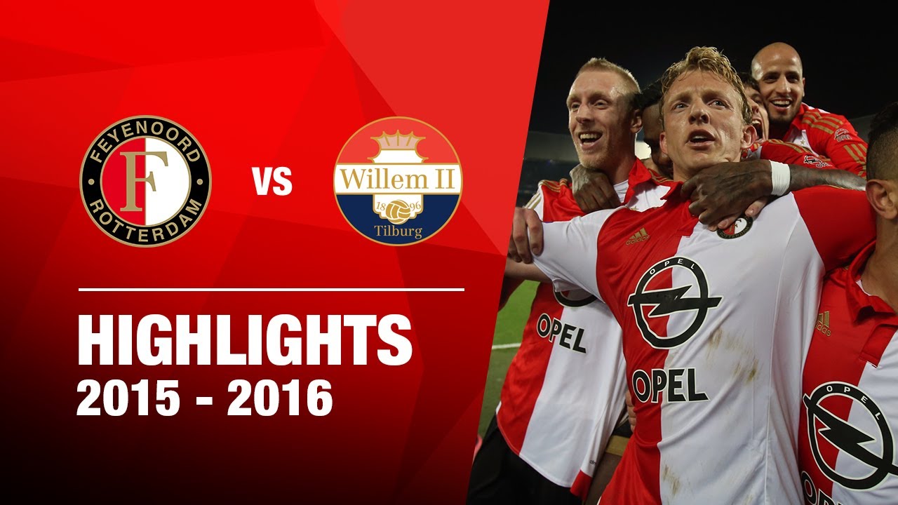 Highlights | Feyenoord - Willem II | Achtste finale KNVB Beker 2015-2016