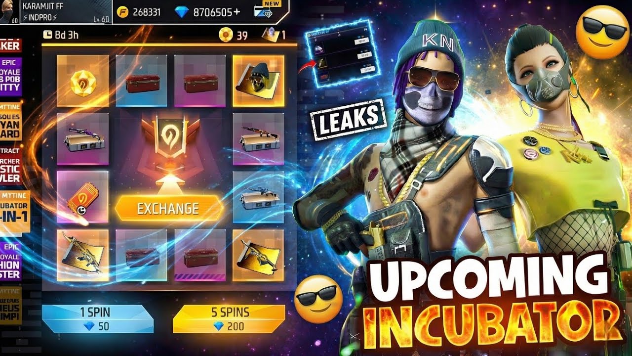 FF Indonesia Server, Next 3in1 Incubator Leaks, Return M1887, Moco Store, Free Fire
