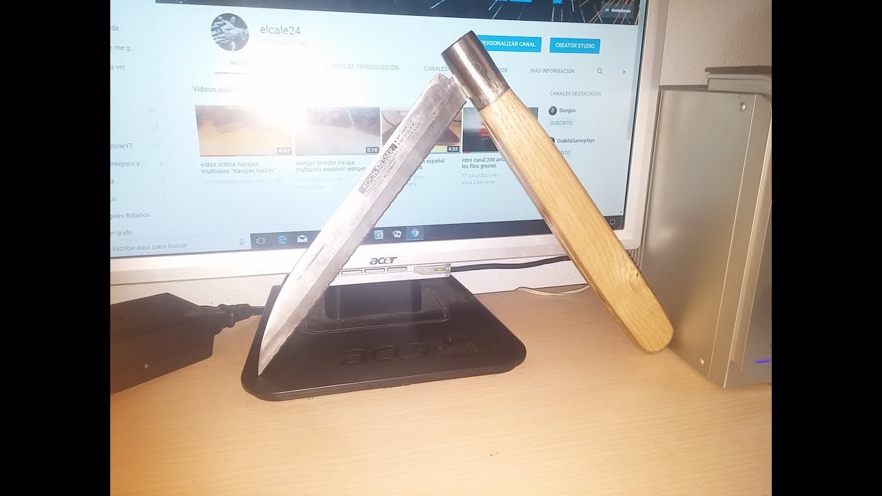 navaja gigante artesana en español elcale24
