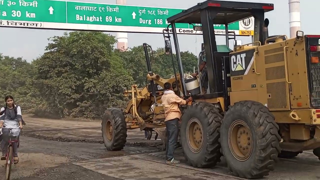 Road warking NH57