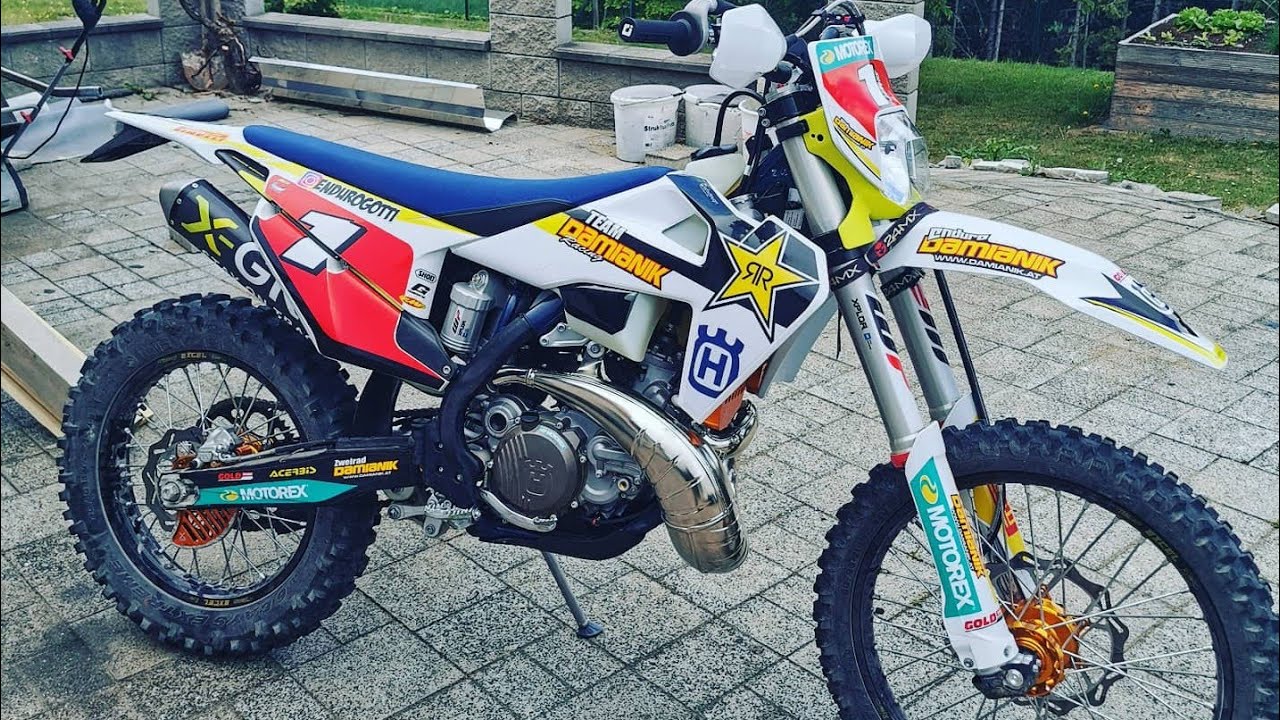 First ride with my new 2020 Husqvarna te 250i