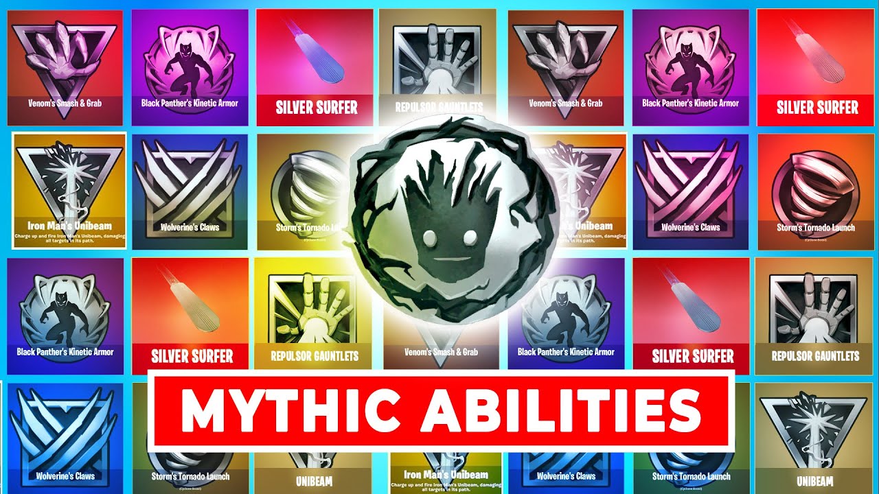 All MYTHIC HERO / VILLAIN Abilities in Fortnite