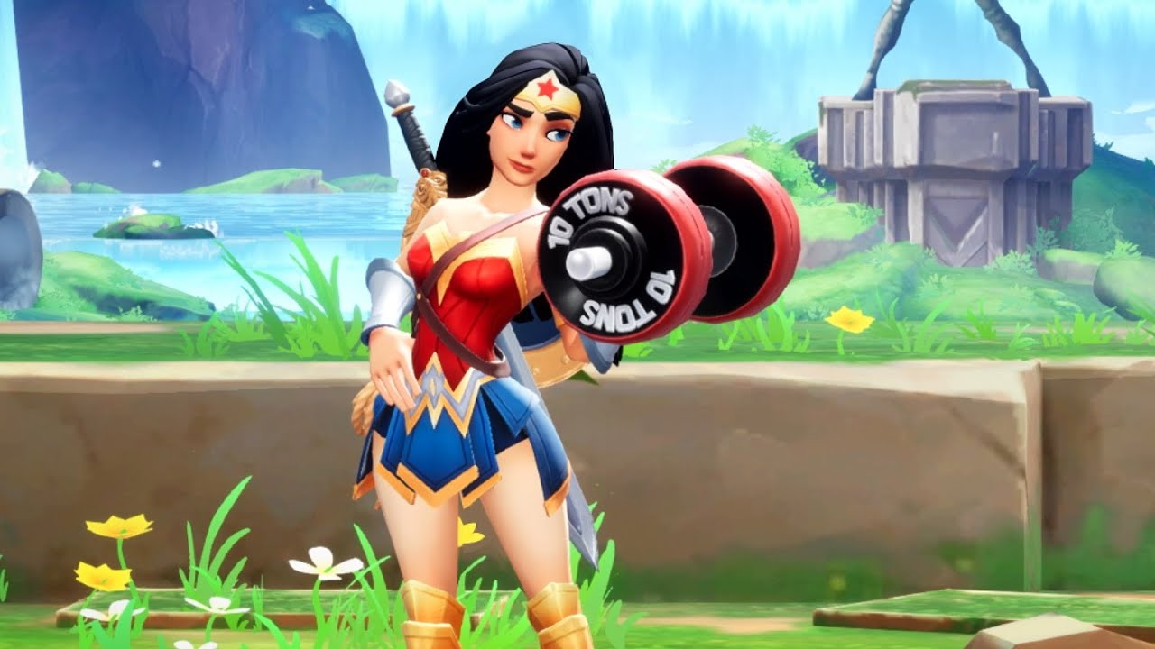 TRYING WONDER WOMAN - MultiVersus Wonder Woman Gameplay