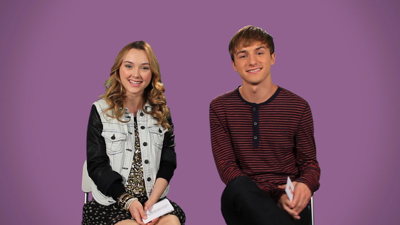 Lucas Cruikshank & Victory Van Tuyl talking Marvin Marvin's on Fanlala 1 to 1