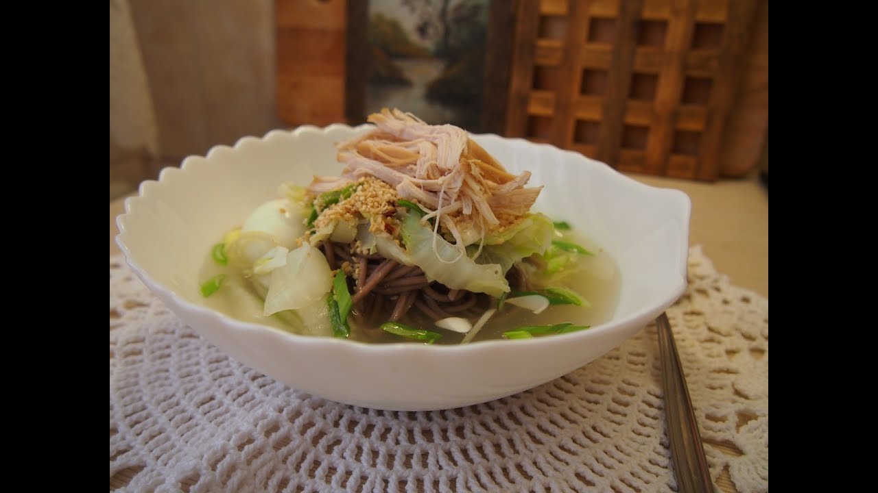 ДорамаКухня: Гречишная лапша или Мэмиль куксу (메밀 국수) - визитная карточка уезда Чонсон