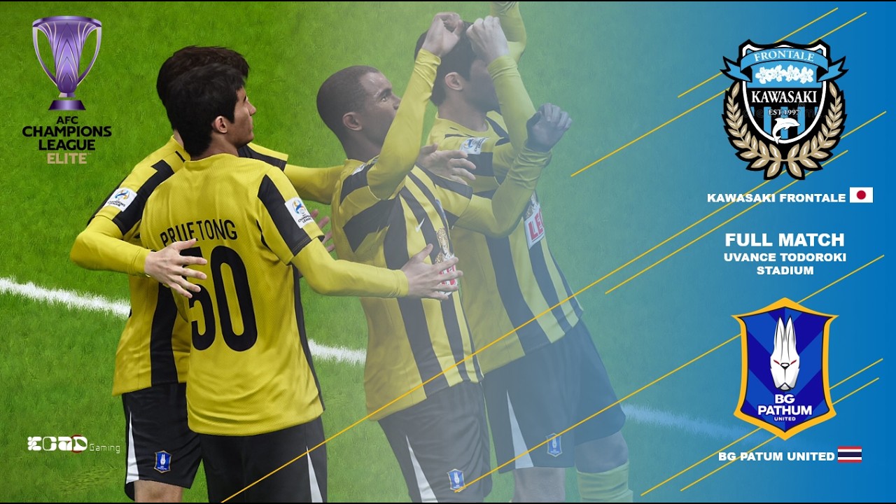 FINAL 1ST LEG ASIA CHAMPIONS LEAGUE ELITE_KAWASAKI FRONTALE - BG PATUM UNITED | PES 2021