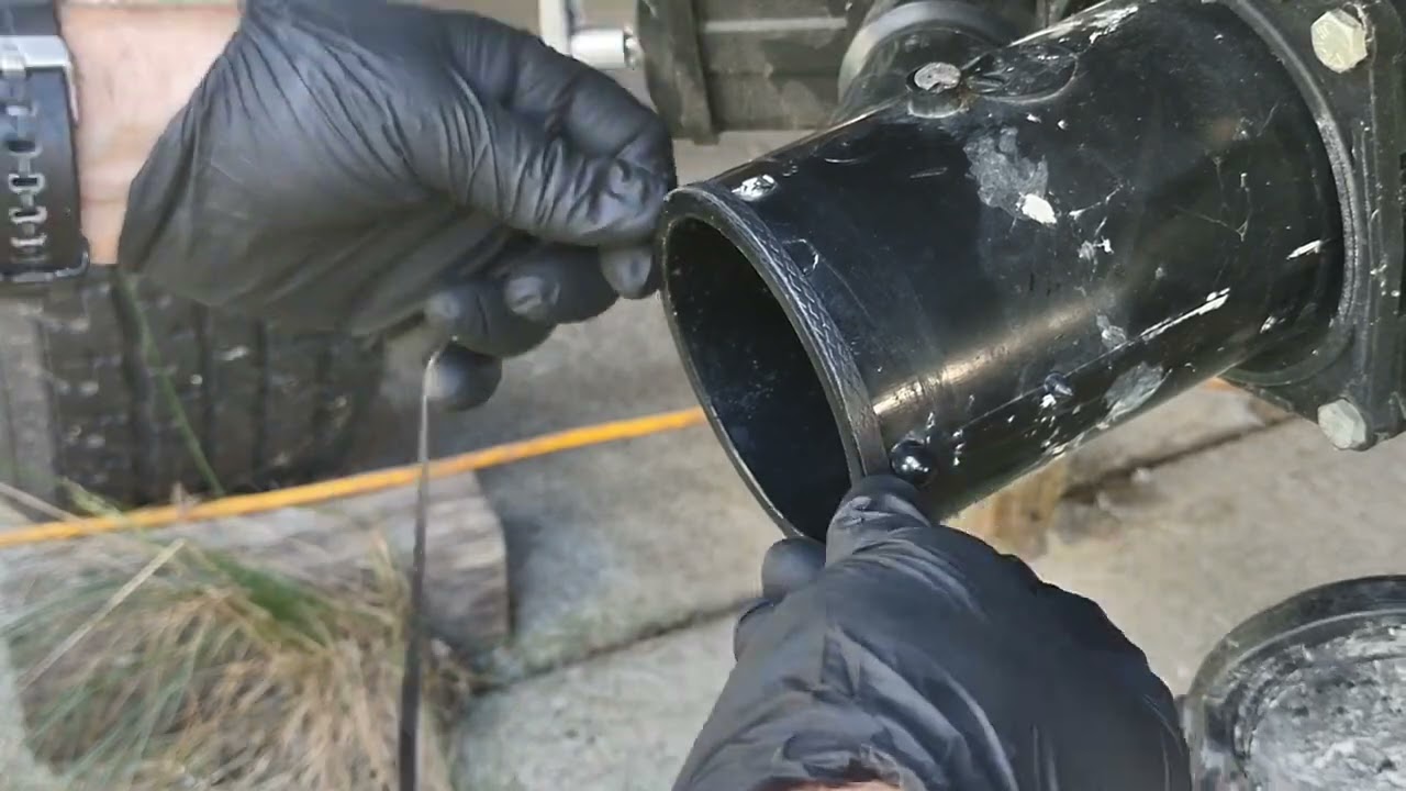 RV Sewer Pipe repair fix #shorts