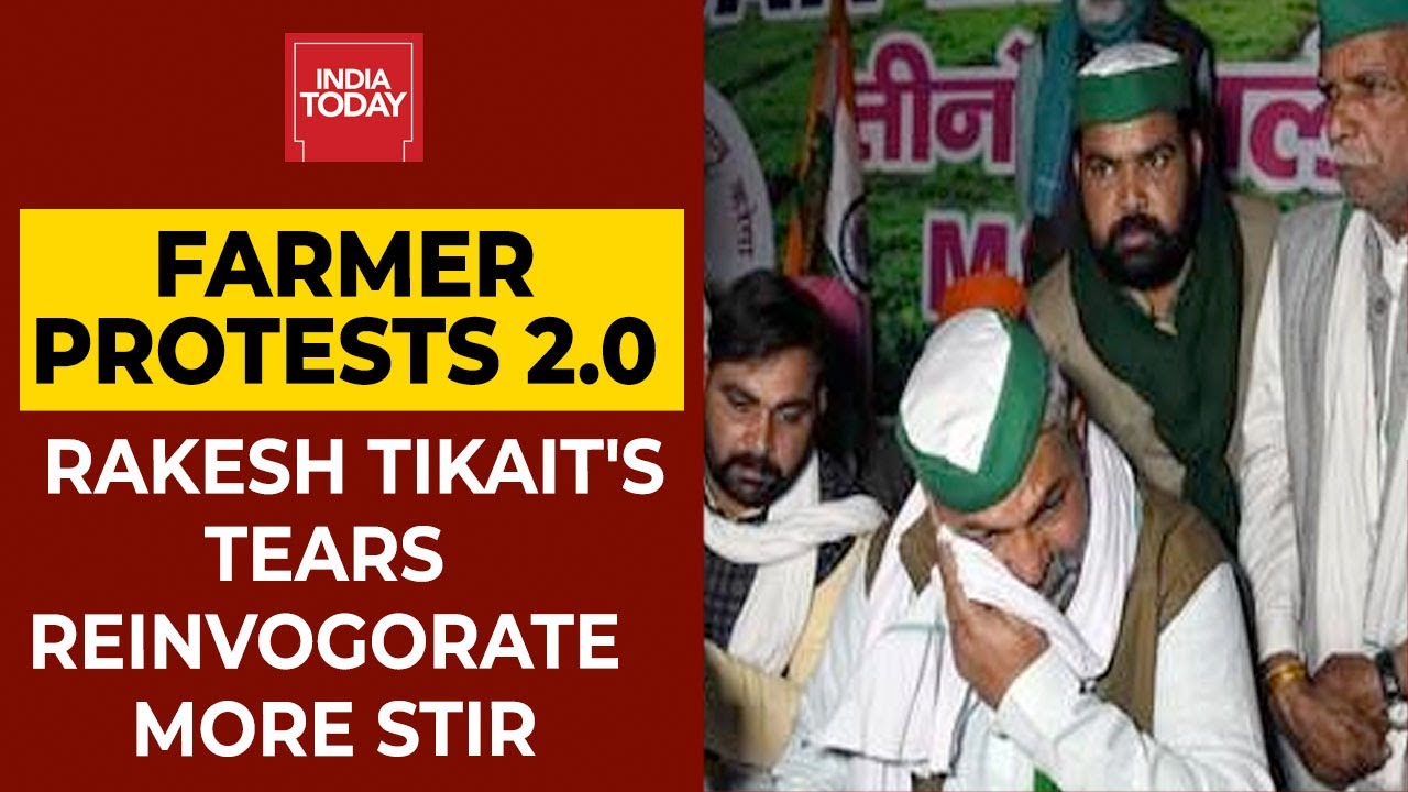 Rakesh Tikait's Tears Reinvigorate Protests, Draw More Farmers To Delhi's Ghazipur Border