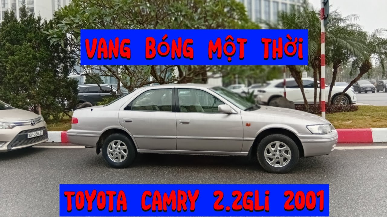 (Đã bán về Sơn La) Toyota Camry 2001MT 2.2gli màu ghi hồng phấn chính chủ đập hộp kí bán đẹp hiếm có