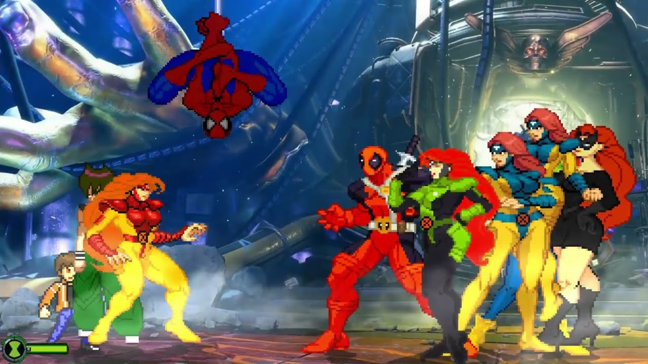 SPECIAL REQUEST 193 : Team Spiderman Kong vs Team Jean Grey Joancarlo