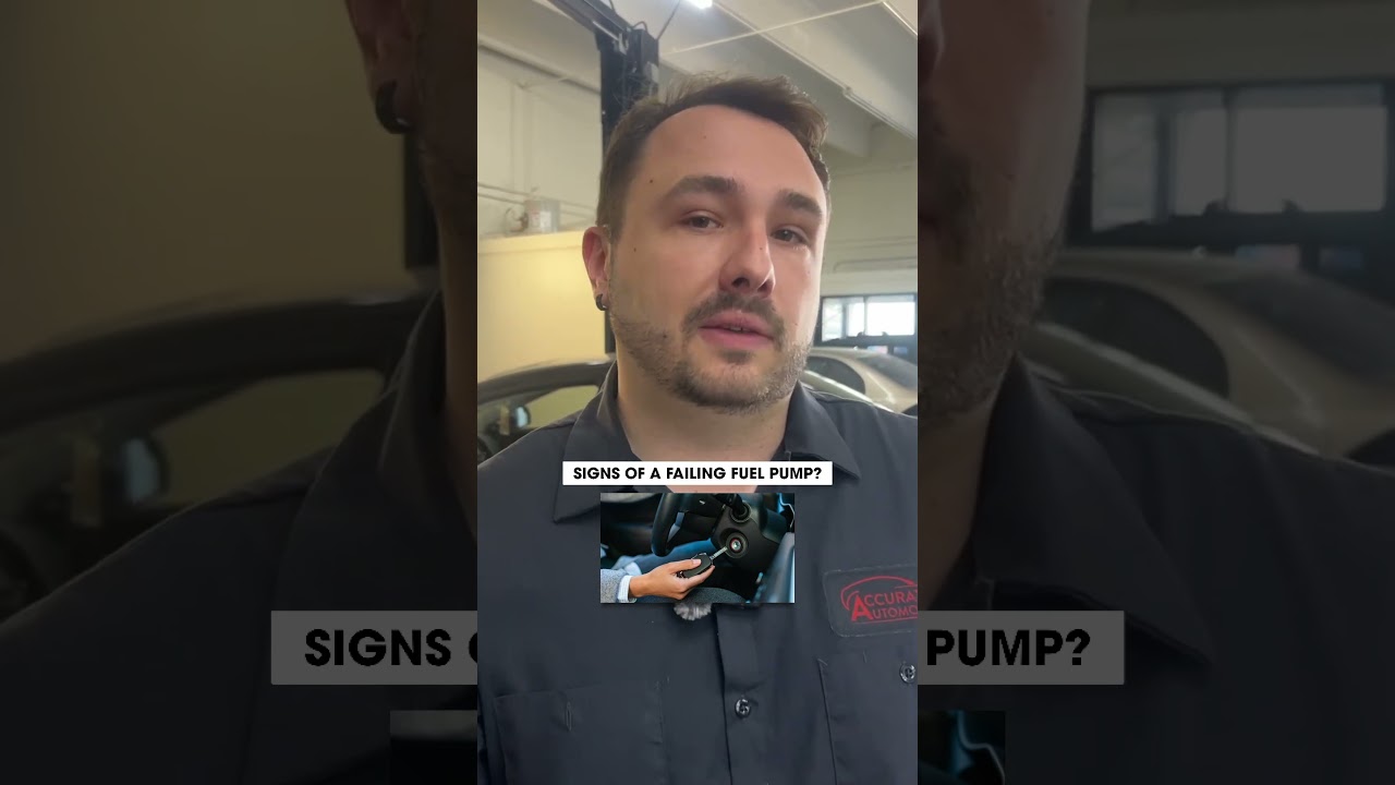Signs Your Fuel Pump Is Dying ! 😬