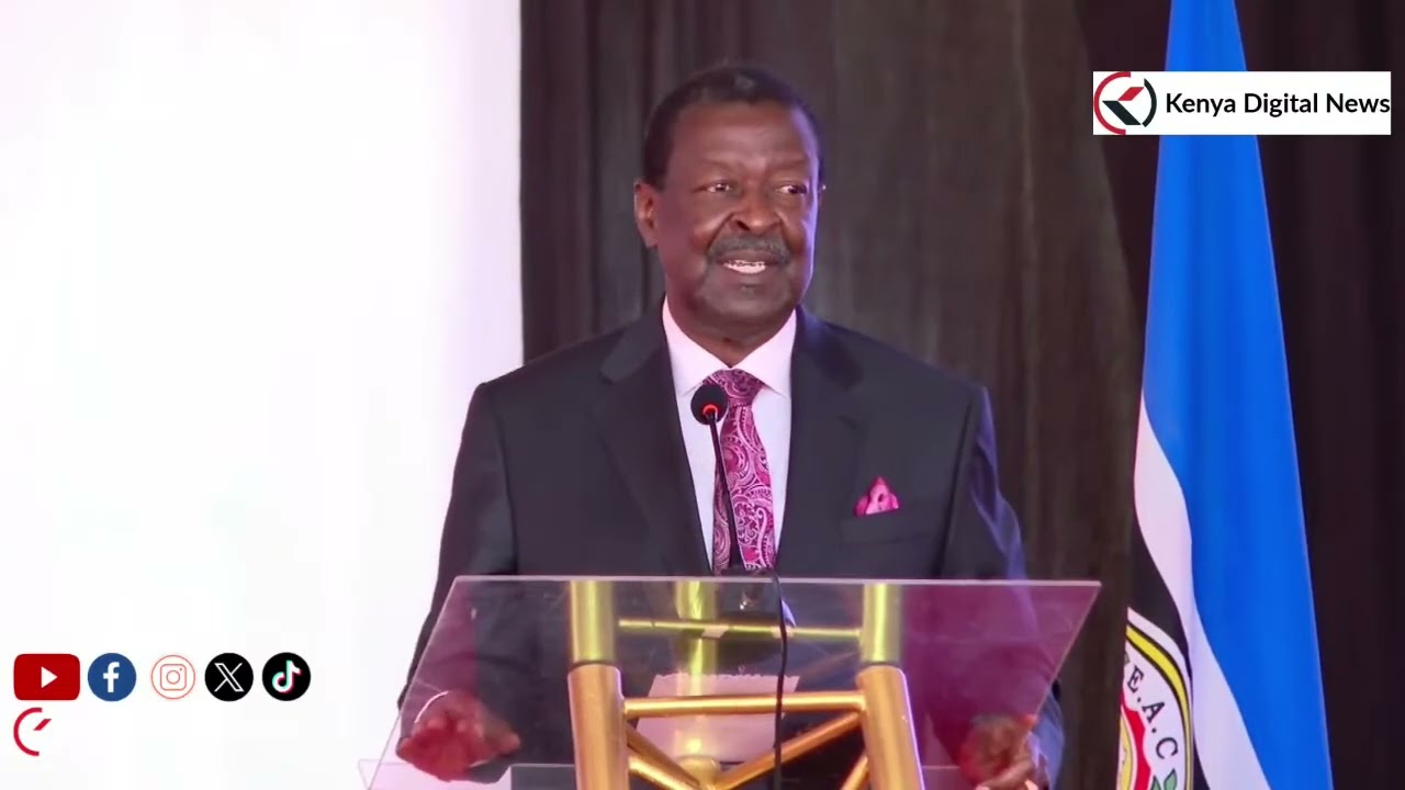 Listen to PCS Musalia Mudavadi Bold Full Speech infront of DP Kindiki in Karen.