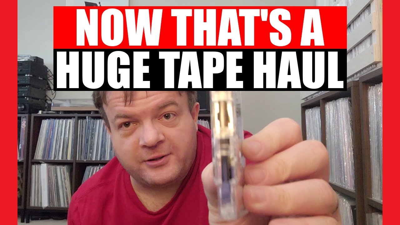 Now That's a Huge Tape Haul - Cassette Unboxing