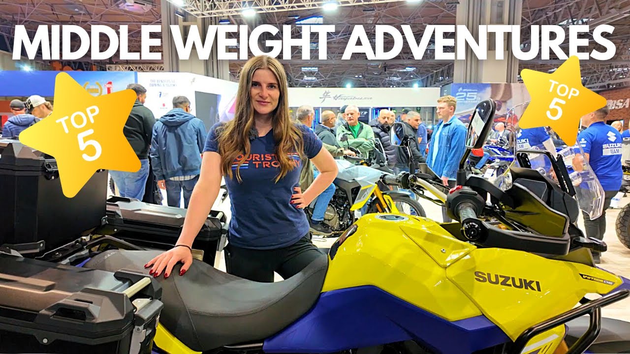 My TOP 5 middle weight adventure bikes at the UK's version of EICMA!