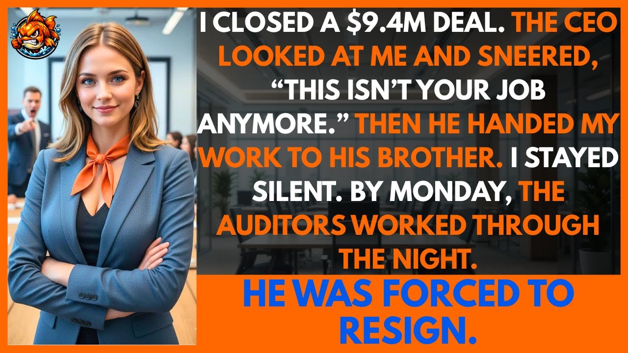 I Closed a $9.4M Deal. Then the Boss Gave My Job to His Brother. Auditors Were Called In Overnight