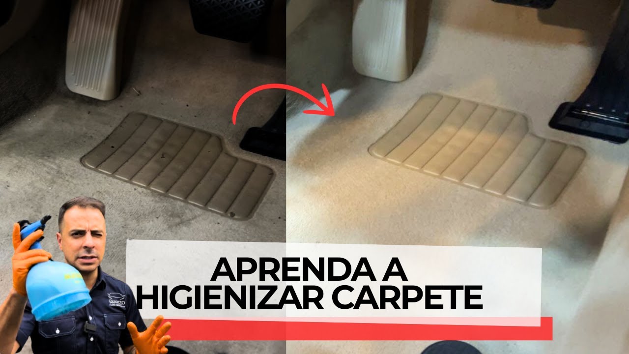 COMO LIMPAR CARPETE DE CARRO