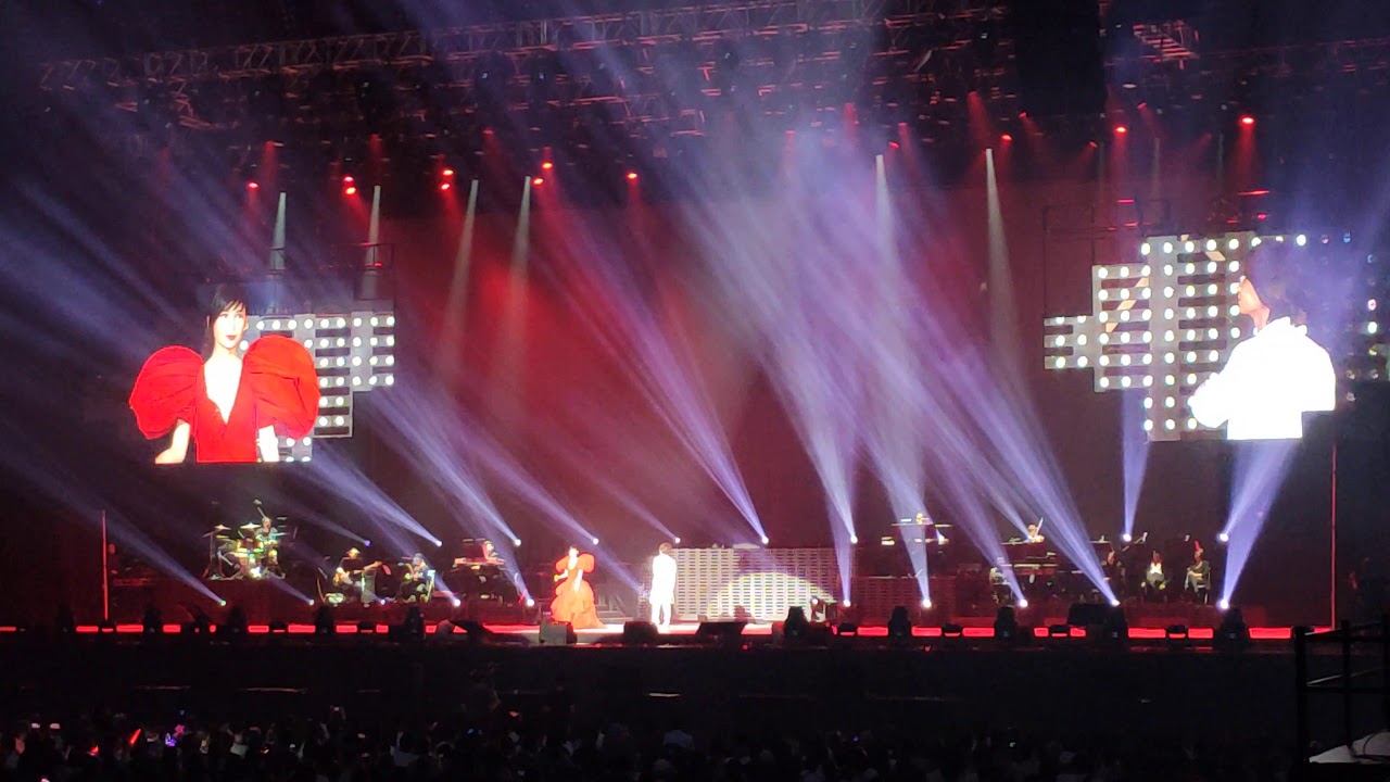 台北小巨蛋 20190810 周慧敏演唱會(11)流言/知己/感激