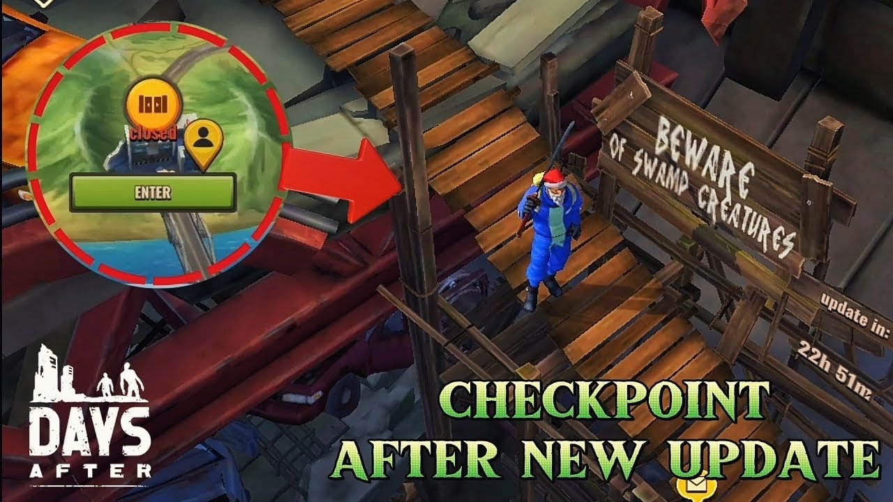 Days After / Clear Checkpoint Location / Only With Melle Weapon / After New Update... 🔥
