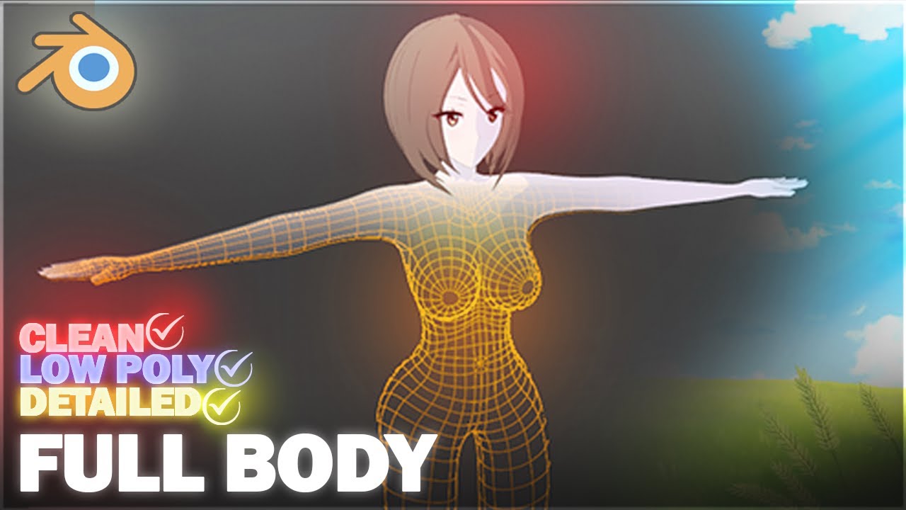 How to Make FULL Body in Blender (BEST Method? Explained)