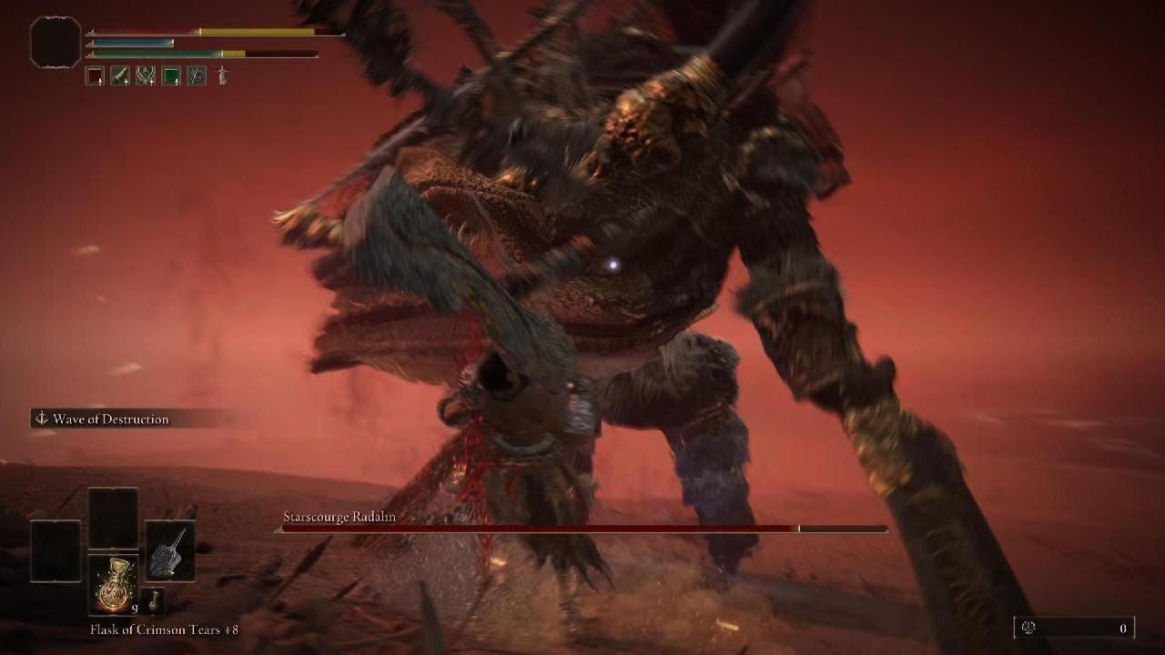 General Radahn vs Gravity