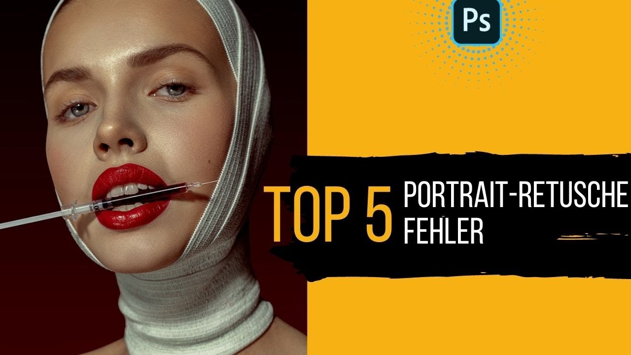 Top 5 Portrait Retusche Fehler 🔶 Portrait Retusche in Photoshop 🔶 TAG 27
