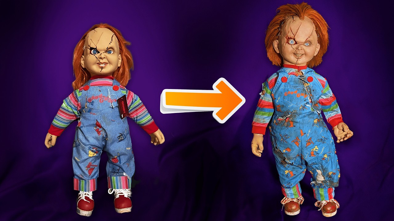 I Transformed a Chucky Doll  PART 2