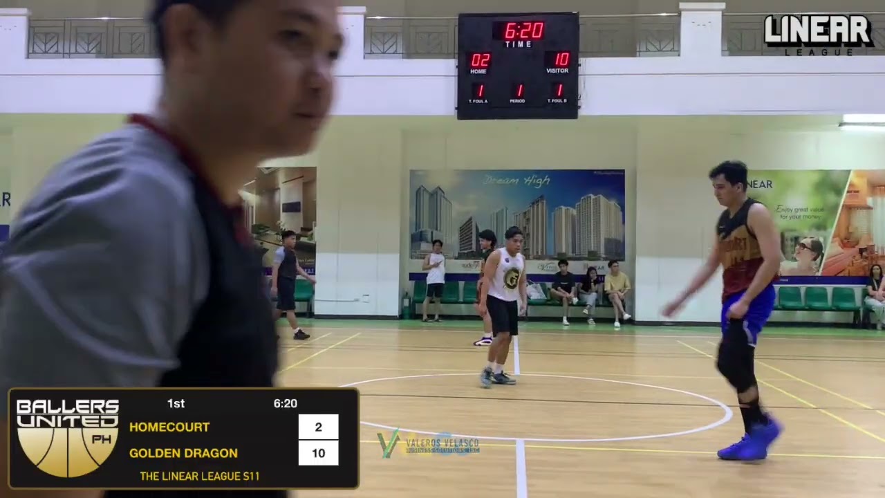 The Linear League S11 | Elimination Round | Golden Dragon vs Homecourt